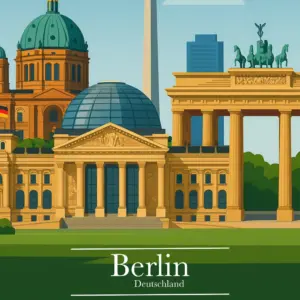 Berliner Reiseposter