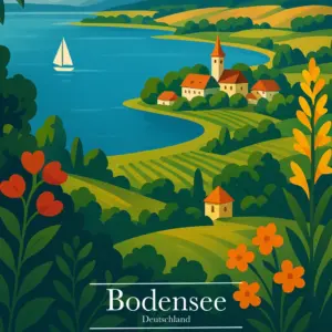 Bodensee Art Print