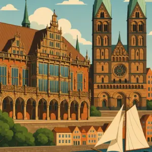 Bremen Wandbild