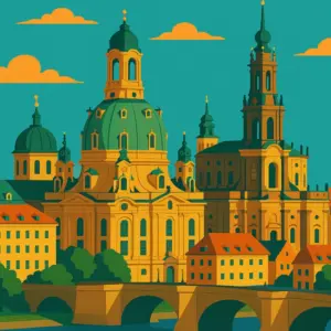 Dresden Travelposter