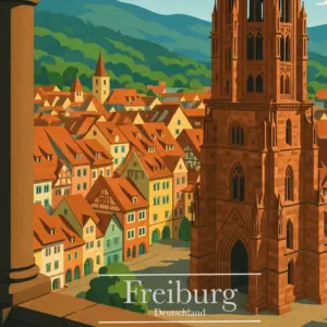 Freiburg Print Art