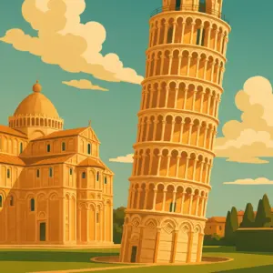 Italien Pisa Travelposter