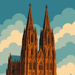 Köln Travelposter