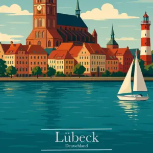Lübeck Poster Bild