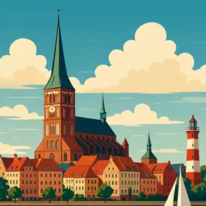 Lübeck Travelposter