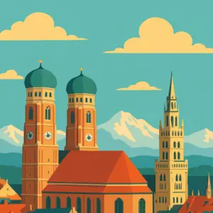 München Travelposter