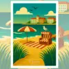 Ostsee Reiseposter