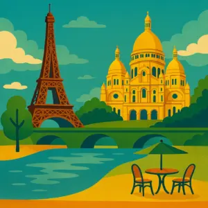 Paris Travel Poster Download