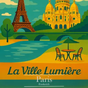 Paris Wandbild Kunstdruck