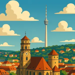 Stuttgart Poster Bilder-Art