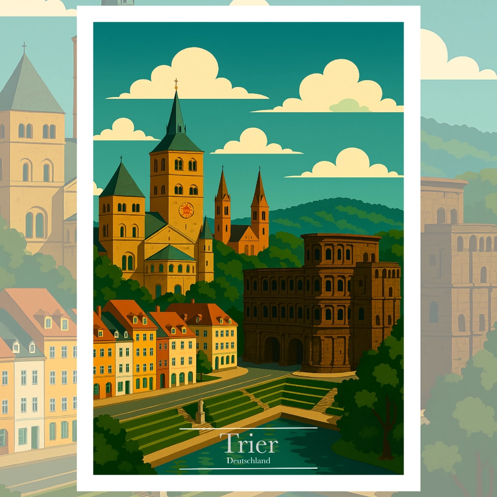Trier Reiseposter Downöoad